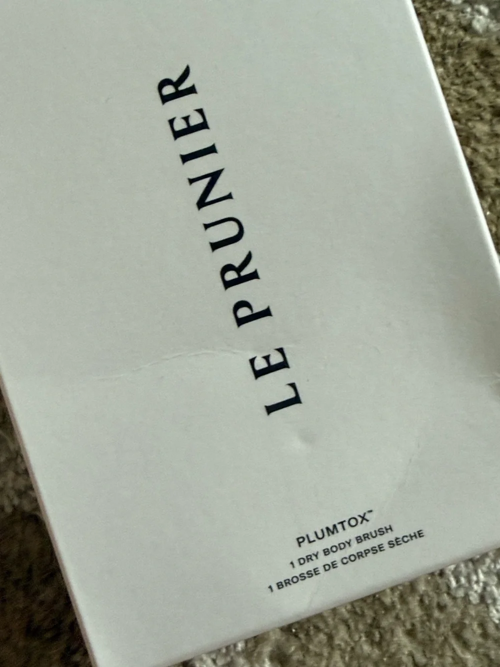 Le Prunier Plumtox Dry Body Brush new in Box